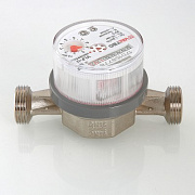 Счетчик универсальный Valtec 1/2', 80 мм, без сногов. 