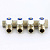 Коллектор UNI-FITT 3/4" 4 выхода 1/2' никелированный 