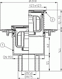 Трап DN 50/75/110 HL Primus HL310NPr
