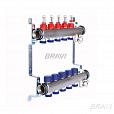 Коллекторная группа с расходомерами Bravi выходы 9X3/4 Евроконус