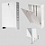 Шкаф коллекторный металлический накладной UNI-FITT 1154х651-691х125 