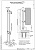 Кронштейн напольный для стальных радиаторов НР К11.34 (600/79/120) 